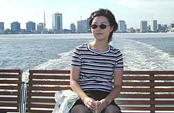 Yuki on Tokyo Bay